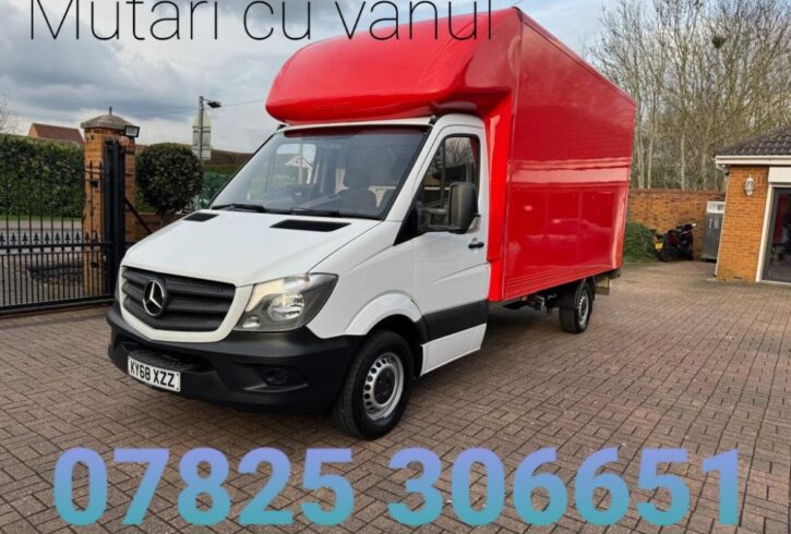 Mutari cu vanul in Londra si UK