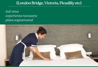 Angajam Cameriste Cu Experiența – Hoteluri în Centrul Londrei