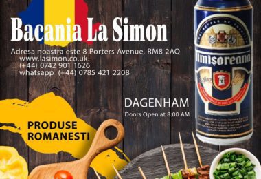 La Simon Magazin Romanesc in Dagenham, Londra