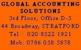Global Accounting Solutions - Tax Return Stratford