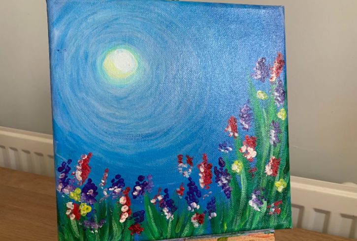 Flori De Primavara - Tablou Acrilic in Liverpool UK