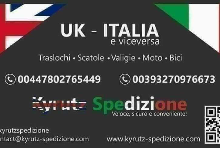 Coletărie UK - Italia (nord) si retur - Kyrutz-Spedizione LTD Coletărie UK - Italia (nord) si retur - Kyrutz-Spedizione LTD