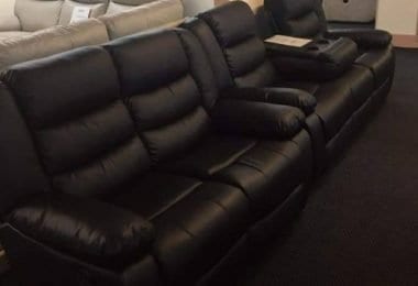 Brand new leather recliners sofas - EC1A