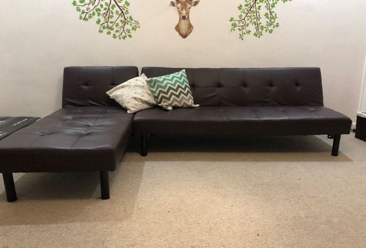 Canapea piele sintetica - pret usor negociabil