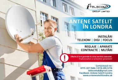 Antene Satelit Londra - Suna ACUM !!