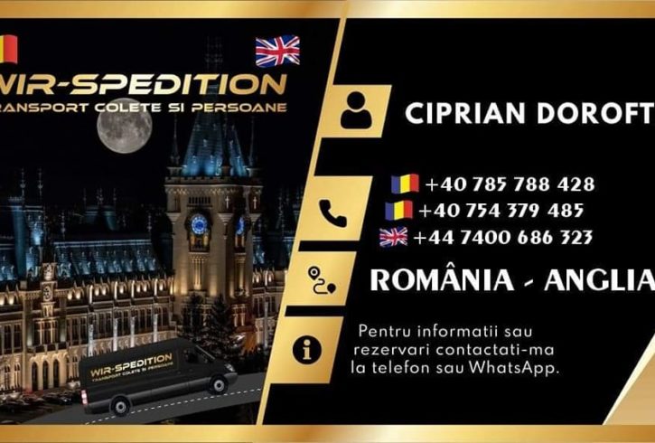 Wir Spedition - Transport Colete Si Persoane Romania - Anglia