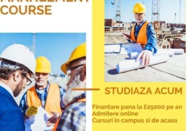 Cursuri Universitare Finantate de Constructii in UK