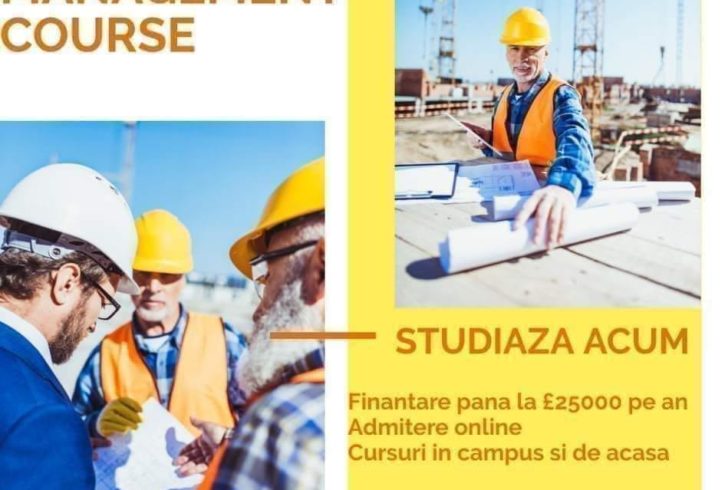 Cursuri Universitare Finantate de Constructii in UK