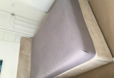 Vand pat dublu cu saltea inclusa