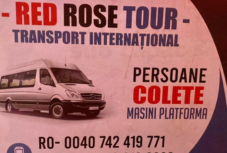 Red Rose Tour - Transport Botosani - Anglia