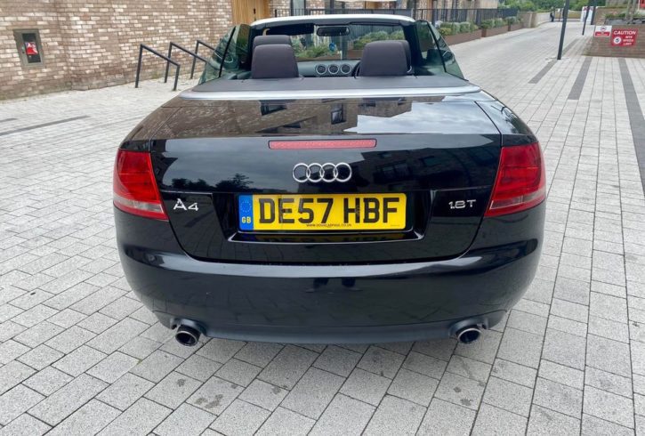 Vand Auto Audi A4 Decapotabil din 2008 in Londra