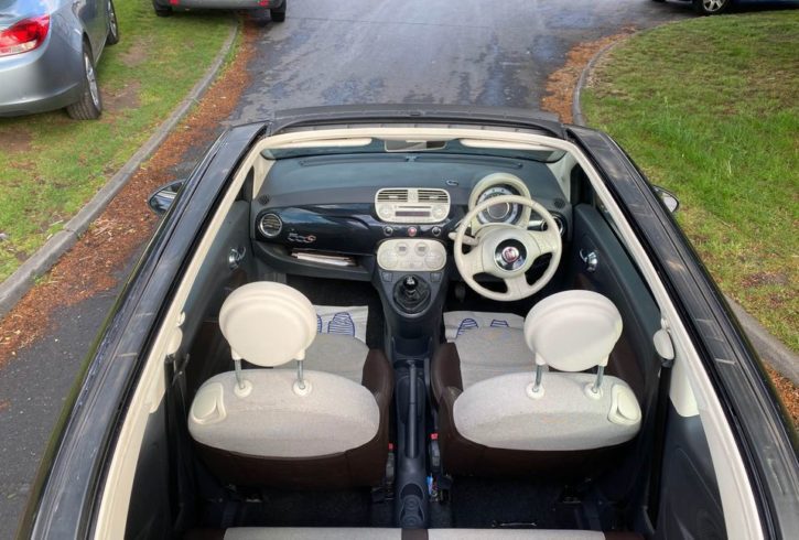 Vand Auto Fiat 500C din 2010 in Hoddesdon, UK