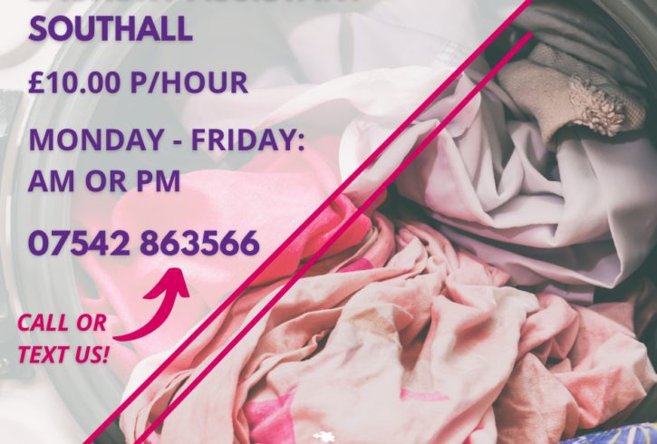 Munca Asistent De Spalatorie Rufe in Southall, Londra