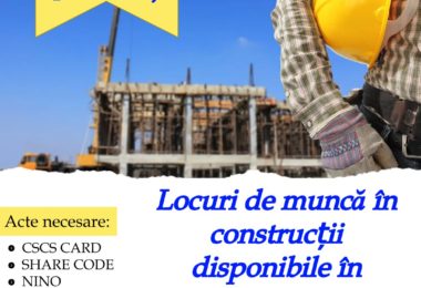 Locuri De Munca In Constructii In Londra