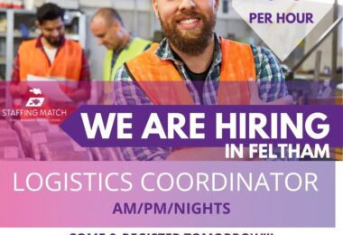 Munca Coordonator De Logistica In Feltham, Londra