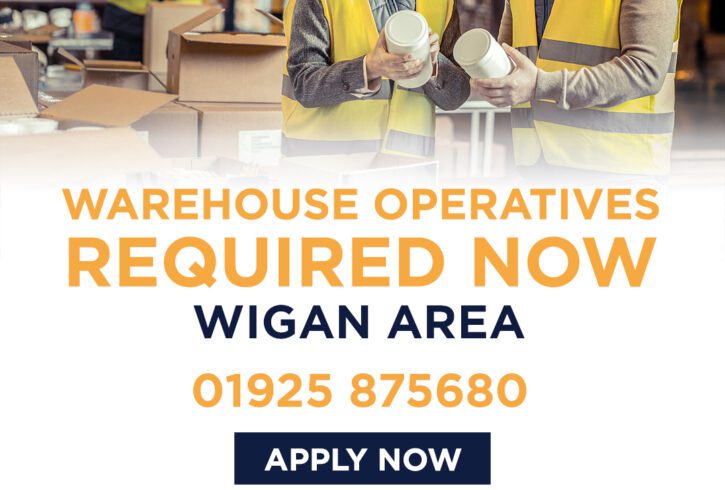 Munca Operatori Depozit In Wigan, UK