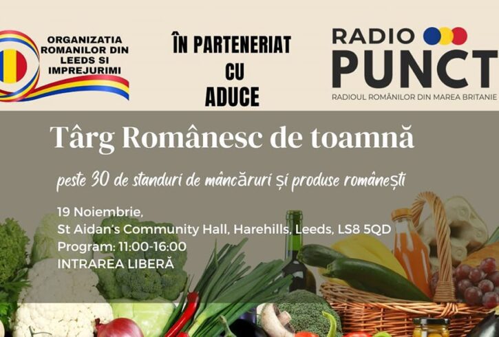 Targ Românesc De Toamnă In Leeds, UK