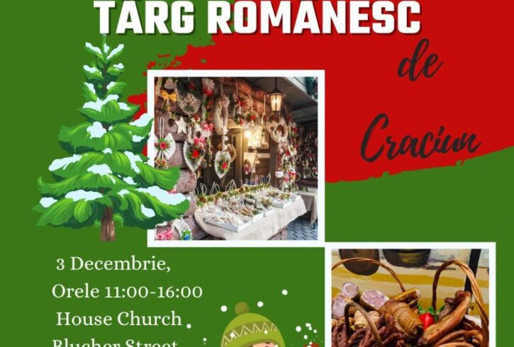 Targ Românesc de Crăciun In Barnsley, UK