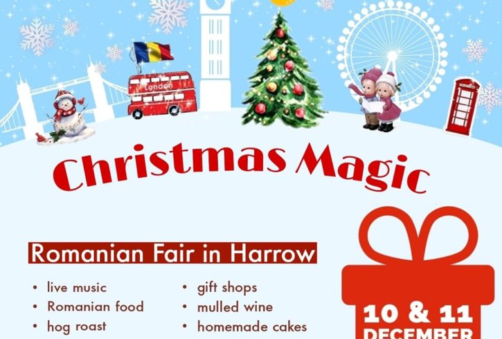 Targ Romanesc De Craciun In 10 Si 11 Decembrie In Harrow, Londra