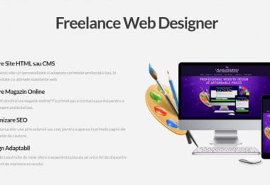 Web Designer Independent - Constructii Site-uri si Magazine Online