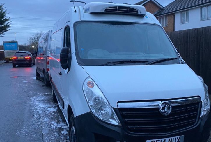 Vand Van Vauxhall Movano 2014 in Londra