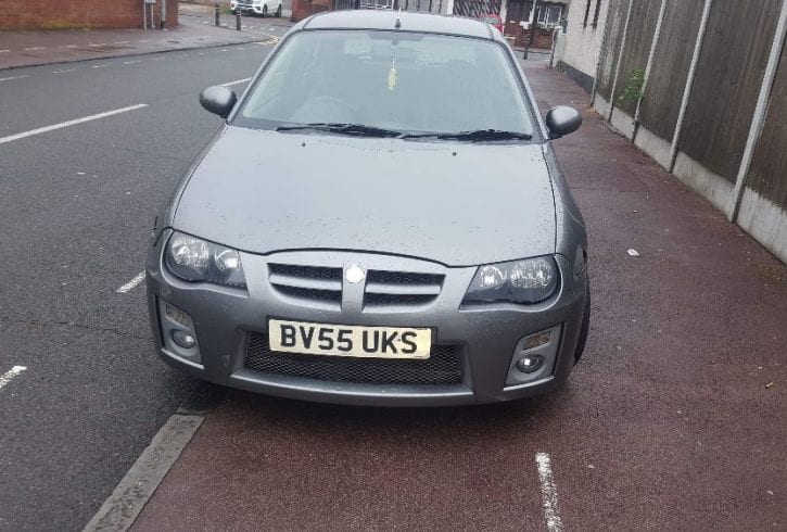 Vand Auto MG ZR160 din anul 2005 in Dagenham - Londra RM10