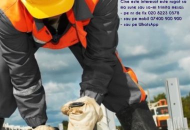 Angajam Muncitori Taiat Profile Metal cu Flex - Euston