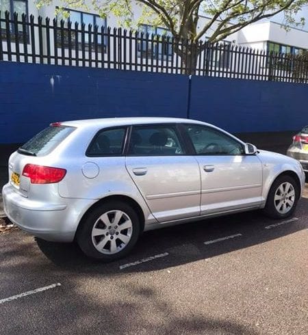 Vand auto Audi A3 1.9 TDI Haringey Londra N15