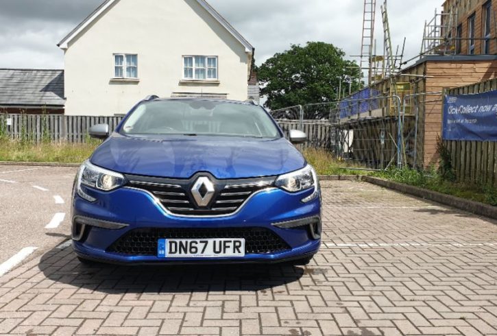 Vand Renault Megane 4 GT line 2017 in North Tawton