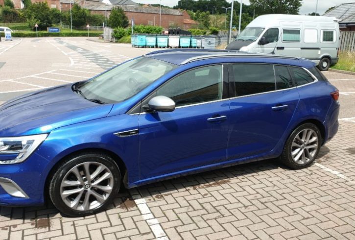 Vand Renault Megane 4 GT line 2017 in North Tawton