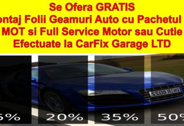 Geamuri Fumurii_Folii Geamuri Auto