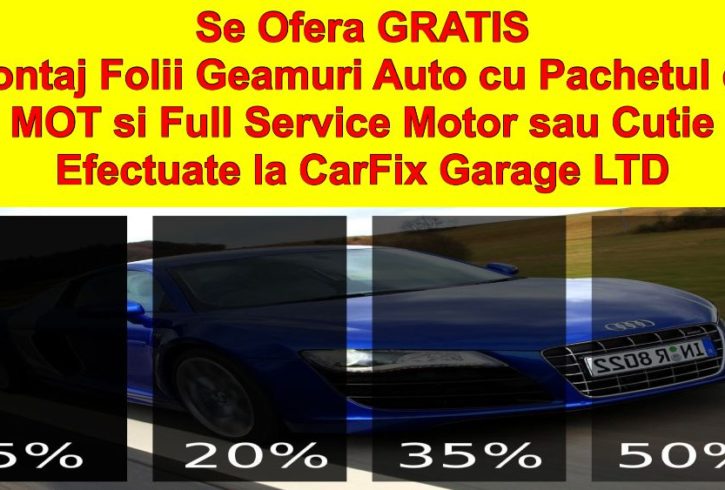 Geamuri Fumurii_Folii Geamuri Auto