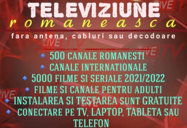 Instalare pana la 500 canale televiziune romaneasca cu test gratuit pentru 24 de ore in UK