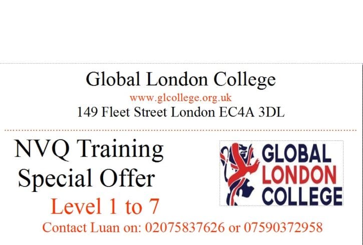 NVQ COURSES LEVEL 2 AT £650 FOR 6 WEEKS NVQ COURSES LEVEL 2 AT £650 FOR 6 WEEKS