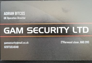 Angajam security cu licenta door supervizor - GAM SECURITY LTD