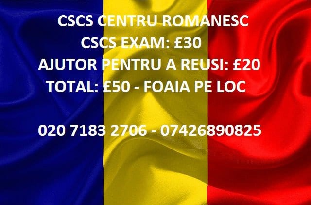 CSCS Ajutor pentru a reusi