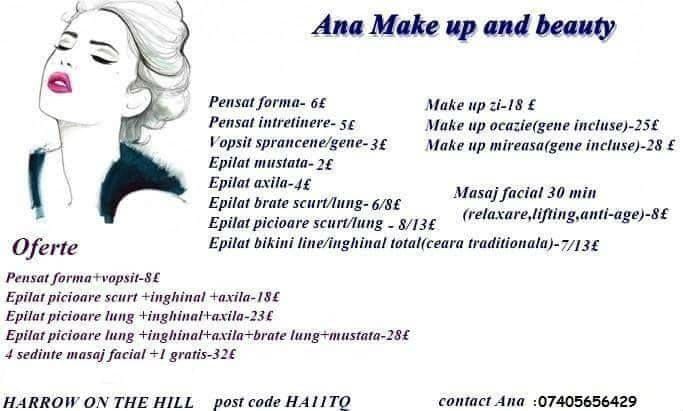 Servicii de cosmetica - Harrow on the Hill