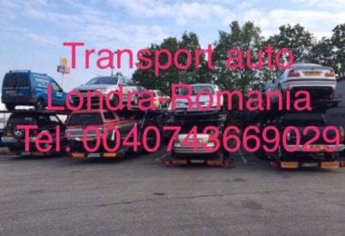 Transport auto pe platforma Londra-Romania