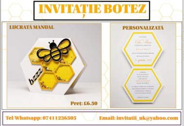 De vânzare Invitații pentru botez personalizate in Londra