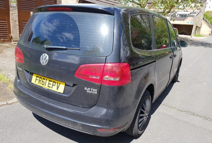 Vand auto Vw sharan bluemotion tdi Londra