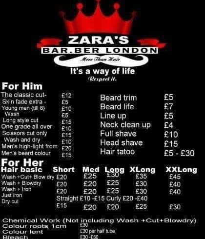 Angajam urgent frizer la Zaras' Barber Stratford E15