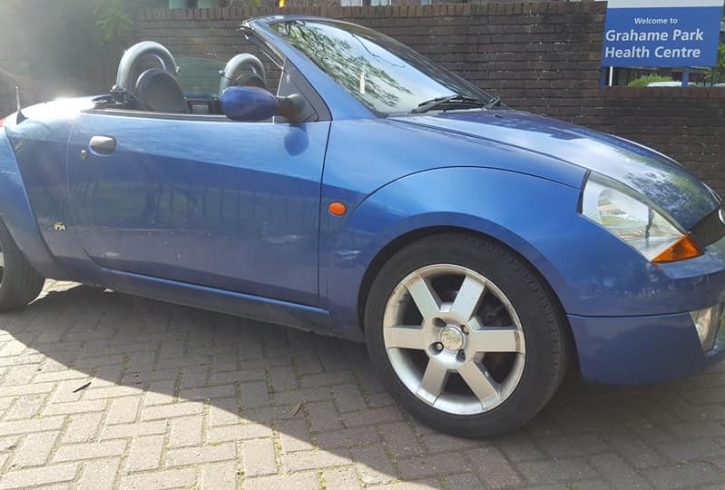Vand auto Ford KA Decapotabila Londra
