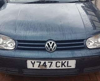 Vand Auto Golf 4 1.9 TDI 2001 in Coventry UK CV1