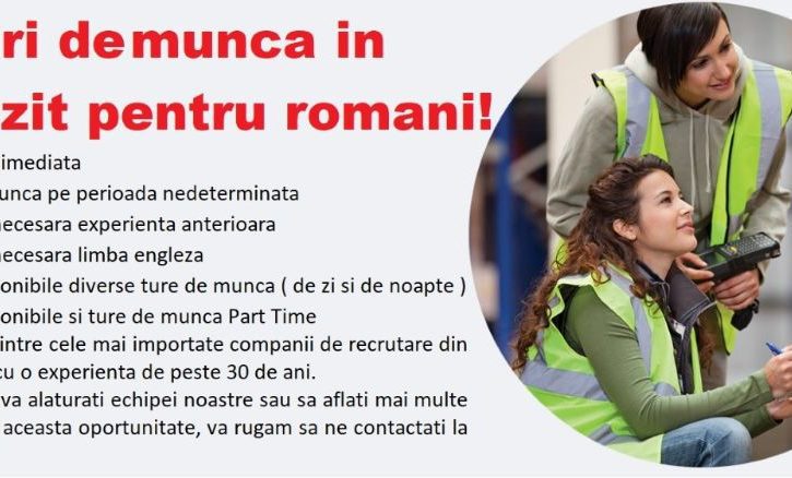 Operatori depozit Shirebrook - NG20 8RY Operatori depozit Shirebrook - NG20 8RY