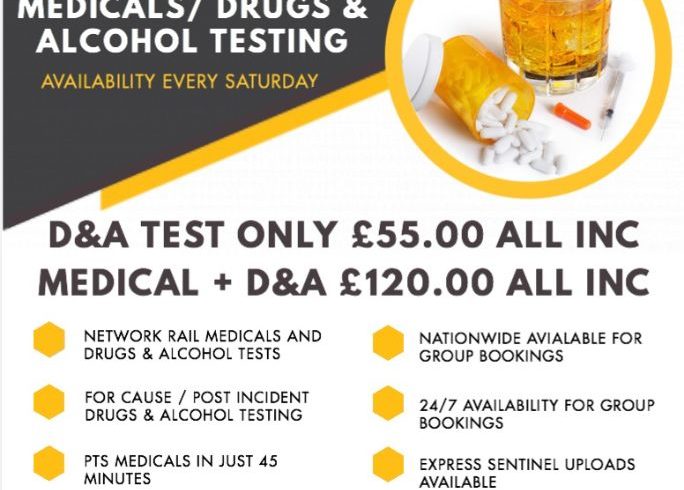 MEDICAL D&A TESTING MEDICAL D&A TESTING