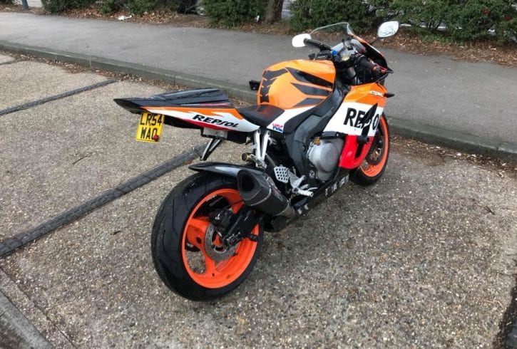 Motocicleta Honda CBR 1000 RR de vanzare in Londra