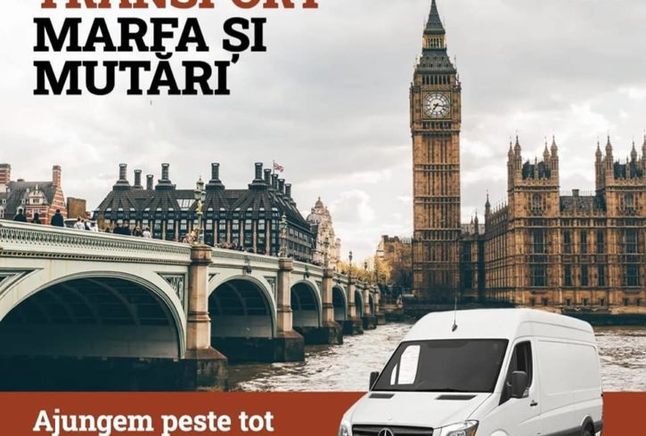 Transport Marfă si Mutări in Londra / UK T-M Removals