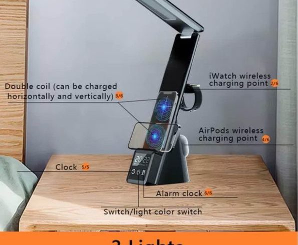 Vând en gros Lămpi de Birou LED cu incarcare Wireless in Wembley