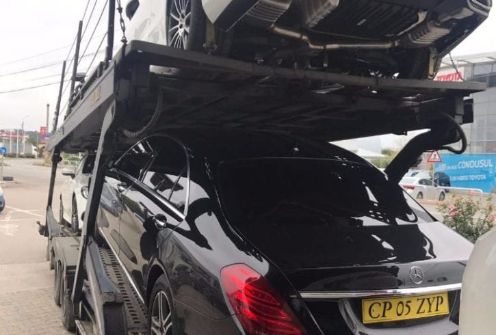 Platforma transport masini / jeepuri / auto de lux Anglia Romania