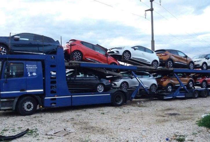 Platforma transport masini / jeepuri / auto de lux Anglia Romania